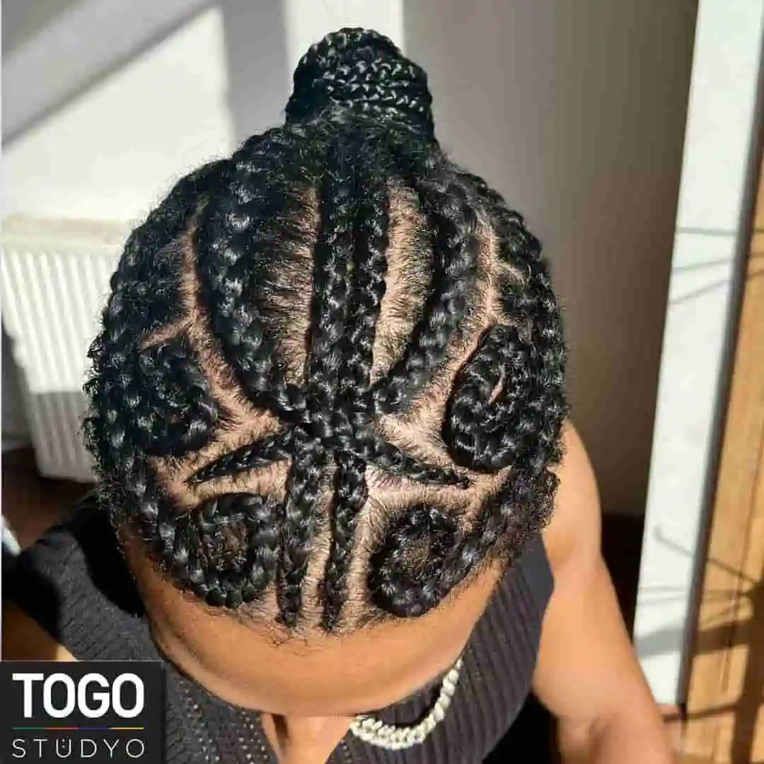 Erkek Afrika Örgüsü Detay